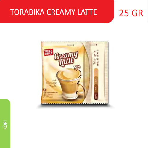 Image for product TPP00002TORABIKA CREAMY LATTE 25Grenceng